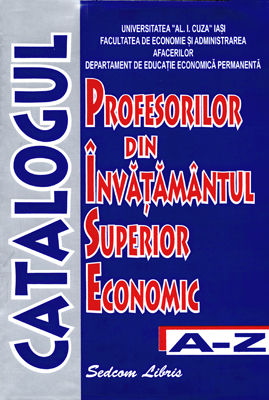Catalogul profesorilor din invatamantul superior economic (A – Z)