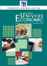 Revista Univers Economic Anul I, nr.2-3 (2), aprilie-septembrie 2009